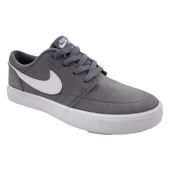 nike niño gris