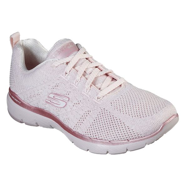 zapatos skechers classica mujer gris