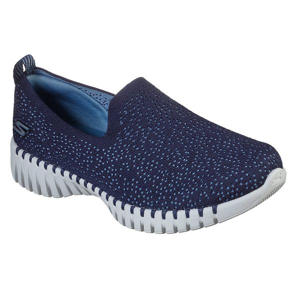 skechers espadrilles mujer azul