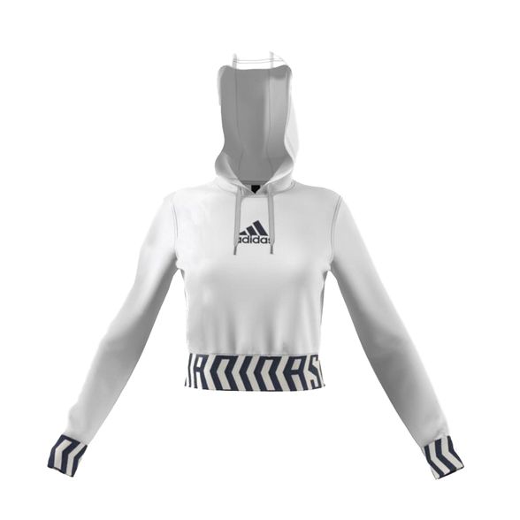 buzo adidas blanco mujer